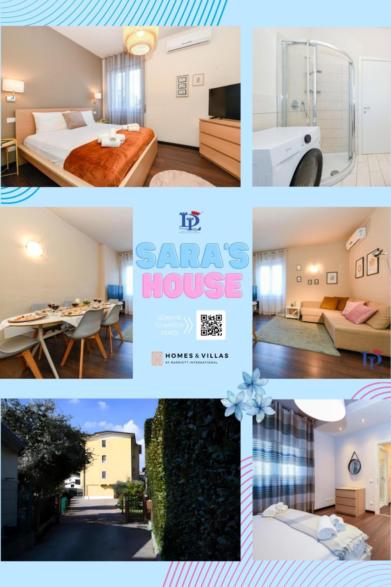 Desenzanoloft Official Partner Marriott Homes & Villas - A Casa Di Sara Family Apartment With Private Parking 代森扎诺-德尔加达 外观 照片